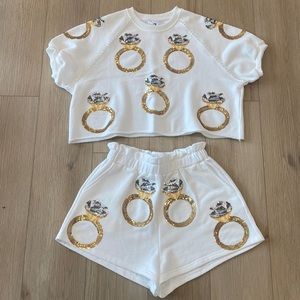 Queen of Sparkles Diamond Ring Set